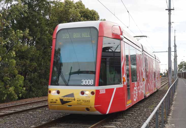 Yarra Trams Citadis 3008 Art Tram